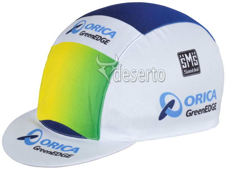 2014 Greenedge Cappello Ciclismo Blu